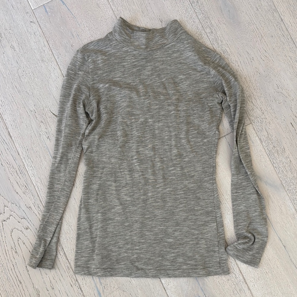 bobi Gray Fitted Bodysuit Top